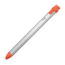 【中古】ロジクール デジタルペンシル iPad 第10世代 含む 2018年以降のiPadシリーズに対応 Crayon iP10 シルバー 7時間バッテリー i...