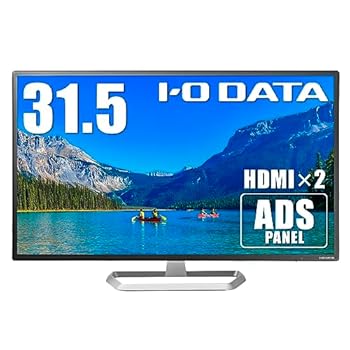 【中古】アイ・オー・データ IODATA モニター 31.5インチ FHD 1080p ADSパネル ハーフグレア HDMI×2/アナログRGB×1/DisplayPort×1/スピーカー付/VESA対応/3/土日サポート/日本メーカー E...