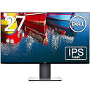 【中古】Dell U2719D 27インチ モニター 3年間無輝点交換/WQHD/IPS非光沢/DP,HDMI/縦横回転,高さ調整/Rec.709 99%