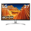 【中古】【Amazon.co.jp 限定】LG モニター ディスプレイ 27UL500-W 27インチ/グラフィック、動画編集、映画、VOD視聴/4K / HDR / IPS非光沢 / FreeSync