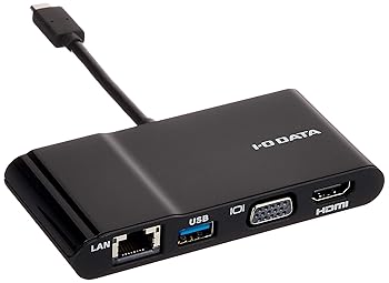 【中古】アイ・オー・データ USB Type-C対応 マルチアダプター 日本メーカー US3C-UERGB/H2 【中古】アイ・オー・データ USB Type-C対応 マルチアダプター 日本メーカー US3C-UERGB/H2