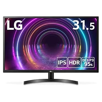 【中古】【Amazon.co.jp 限定】LG モニター ディスプレイ 32ML600M-B 31.5インチ/ビジネス、映画、ゲーム/フルHD/HDR/IPSハーフグレア/HDMI×2、D-Sub /