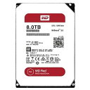 【中古】WD HDD 内蔵ハードディスク 3.5インチ 8TB WD Red NAS用 WD80EFZX 5400rpm 3