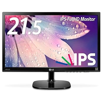 【中古】LG モニター ディスプレイ 22MP48HQ-P 21.5インチ/フルHD/IPS 非光沢/HDMI端子付/ブルーライト低減機能