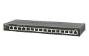 【中古】【メーカ生産終了品】 NETGEAR 卓上型コンパクト アンマネージスイッチングハブ GS316 ギガビット 16ポート 静音ファンレス 省電力設計 3
