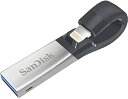 【中古】SanDisk iXpand Slim フラッシュドライブ 32GB SDIX30N-032G-JKACN