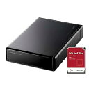 【中古】ロジテック 外付け HDD 信頼性の高い WD Red plus 採用 搭載 4TB 【 Win/Mac / PS4 / PS5 / テレビ録画 】 ハードディスク 静音 USB3.1 Gen1 / U(2)