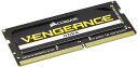【中古】CORSAIR ノート用メモリ Vengeance DDR4 3000Mhz 16GB 8GBx2 260pin SODIMM MM3192 CMSX1...