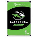 【中古】Seagate BarraCuda 3.5" 1TB 内蔵ハードディスク HDD 2 6Gb/s 64MB 7200rpm 正規代理店品 ST1000DM010