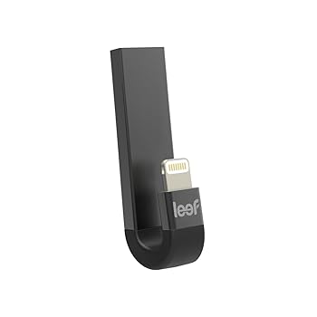 【中古】Leef iPhone・iPad Lightning接続メモリ USB3.1 iBRIDGE3 Apple Touch ID 対応 64GB ブラック 国内正規品 LIB300KK064E1