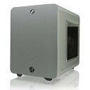 【中古】RAIJINTEK METIS PLUSシリーズ キューブ型アルミニウム製Mini-ITXケース 0R200057 METIS PLUS SILVER