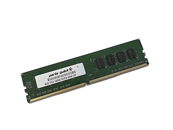 【中古】parts-quick ASUSプライムZ270-AマザーボードDDR4 2400MHz非ECC UDIMMメモリ用4GBメモリ
