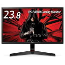 【中古】LG ゲーミング モニター ディスプレイ 24MP59G-P 23.8インチ/フルHD/IPS非光沢/1msMBR/DisplayPort・HDMI・D-Sub(2)