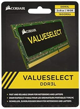 【中古】CORSAIR DDR3 SO-DIMM メモリモジュール Value Select Series 8GB×2枚キット CMSO16GX3M2C1600C11