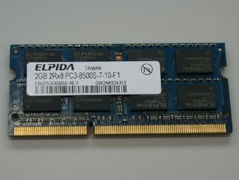 ����š�ELPIDA�����Ρ����ѥ��� SODIMM DDR3 PC3-8500 2GB