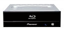 【中古】パイオニア BD-R 16倍速書込み ハニカム構造 BDXL対応 BD/DVD/CDライター ピアノブラック BDR-S09J-BK