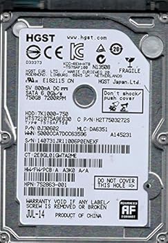 【中古】HGST hts721075 a9e630 P/N : 0j30602 MLC : da6351 750 GB 【中古】HGST hts721075 a9e630 P/N : 0j30602 MLC : da6351 750 GB
