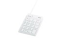 【中古】バッファロー BUFFALO スリムテンキーボード Tabキー ホワイト BSTK11WH