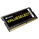 【中古】CORSAIR DDR4 SO-DIMM メモリモジュール VALUE SELECT シリーズ 16GB×1枚キット CMSO16GX4M1A2133C15(2)