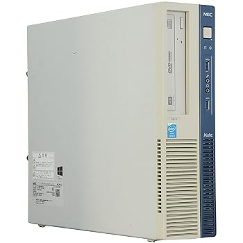 【中古】中古パソコン NEC MK32MB-H Windows10 デスクトップ 一 Core i5 4570 3.2〜最大3.6GHz MEM:4GB HDD:250GB DVDマルチ Win10Pro64Bit