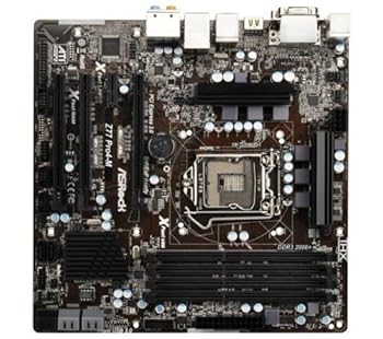 【中古】ASRock マザーボード Z77 M-ATX USB3.0 SATA3 Z77 Pro4-M