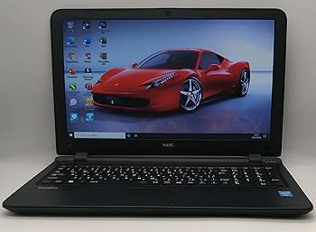 【中古】NEC VersaPro Windows8.1 Professional 64bit Corei3 2GB 500GB DVDスーパーマルチ 無線LAN USB3.0 HDMI Webカメラ搭載 15.6型液晶ノートパソコ