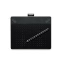 【中古】ワコム Intuos Comic 【旧モデル】ペン&タッチ マンガ・イラスト制作用モデル Sサイズ ブラック CTH-490/K1