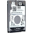 【中古】WD ブラック WD5000LPLX 500 GB 2.5インチ 内蔵ハードドライブ - SATA - 7200 rpm - 32 MB バッファ - ...