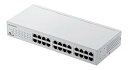 【中古】エレコム スイッチングハブ 24ポート 10/100Mbps 金属筺体 電源内蔵 19型ラック取付金具 動作時環境温度50℃対応 EHC-F24MN-H...