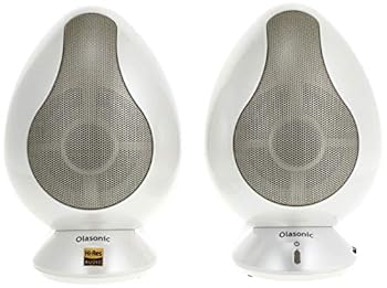 【中古】Olasonic USBパワードスピーカー パールホワイト TW-S9W