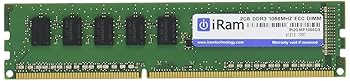 【中古】iRam Technology 2GB PC3-8500 ECC DIMM 240pin