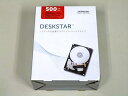 【中古】日立 HGST Deskstar パッケージ版 3.5inch 500GB 16MB 7200rpm 0S02600