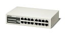 【中古】バッファロー BUFFALO 10/100Mbps対応 金属筺体 電源内蔵 16ポート ホワイト スイッチングハブ LSW3-TX-16NSR