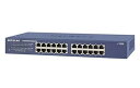 【中古】正規品 ネットギア NETGEAR スイッチングハブ 24ポート 1G 金属筐体 静音ファンレス リミテッドライフタイムハードウェア アンマネージスイッ...