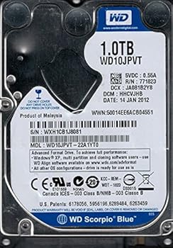 【中古】Western Digital wd10jpvt-22 a1yt0 1tb DCM : eh0vjhk