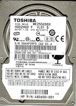 【中古】Toshiba mk2552gsx 250 GB hdd2h02 F vl01 S b0 / lv011 C 【中古】Toshiba mk2552gsx 250 GB hdd2h02 F vl01 S b0 / lv011 C