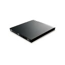 【中古】Logitec ポータブルDVDドライブ Windowsタブレット用 USB3.0 再生・書き込みソフト M-Disc対応 ブラック LDR-PUB8U...