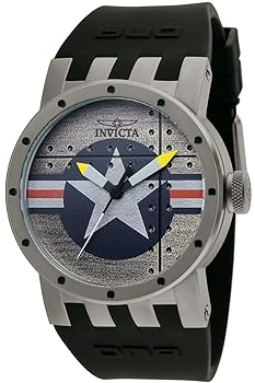 【中古】Invicta Men's 11649 DNA Quartz 3 Hand Silver Dial Watch