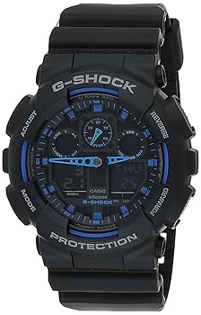 【中古】CASIO カシオ 腕時計 G-SHOCKGショック GA-100-1A2 海外モデル 並行輸入品