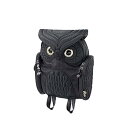 【中古】MORN CREATIONS ミミズククラシック バックパック Sサイズ ブラック OW-303 BLK