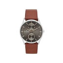 【中古】Skagen Holst Chronograph SKW6086 メンズ ミディアムブラウン 正規輸入品
