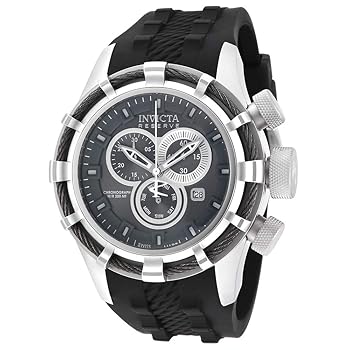 【中古】インビクタ 腕時計 ボルト50mmステンレス鋼ガンメタル+ステンレス鋼ガンメタルダイヤル8172/220クォーツ 15783 メンズ ブラック 並行輸入品