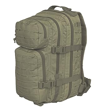 【中古】Mil-Tec バックパック US ASSAULT PACK Laser Cut システム搭載 LARGE 36L - OLIVE DRAB