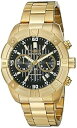 【中古】インヴィクタ Invicta Men's 21470 Specialty Analog Display Japanese Quartz Gold-Plated Watch 並行輸入品