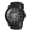 【中古】インビクタ 腕時計 S1ラリー52mmステンレススチールブラックブラック+イエローダイヤルVD53クォーツ 19324 メンズ 正規輸入品 ブラック