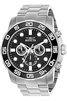 【中古】Invicta 22226 メンズ「プロダイバー」 カジュアルウォッチ クォーツ ステンレススチール 色はシルバー調