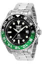 【中古】インビクタ 腕時計 Pro Diver プロダイバー47mmステンレススチールブラックダイヤルNH 35A自動 21866 メンズ シルバー 並行輸入品