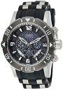 【中古】Invicta Men 's ' Pro Diver ' QuartzステンレススチールとポリウレタンDiving Watch , Color : Two Tone Model : 23698?