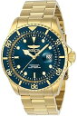 【中古】Invicta Men's 'Pro Diver' Quartz and Stainless Steel Diving Watch, Color:Gol...