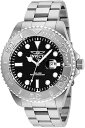 【中古】Invicta Men's 'Pro Diver' Quartz Stainless Steel Diving Watch%カンマ% Color:Silver-Toned Model: 24622